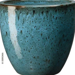 Vaso in terracotta smaltata Azulejos Deroma Ø 23 cm