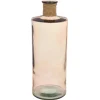 Vaso in vetro Rotang Ø42 cm rosa antico