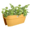 Vaso per fiori Elho Vibia Campana Flower Bridge Ø26xH22 cm giallo