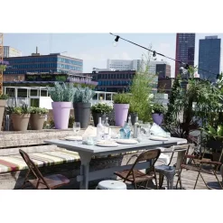 Vaso per piante alto Elho Loft Urban Ø 35 cm antracite