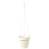 Vaso per piante da appendere Mymood Air 20 cm bianco plastica riciclata