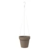 Vaso per piante da appendere Mymood Air 20 cm beige plastica riciclata