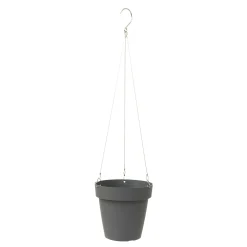 Vaso per piante da appendere Mymood Air 20 cm grigio plastica riciclata