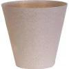 Vaso per piante Eco Wood in plastica Ø 30 cm bianco