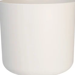 Vaso per piante rotondo Elho B.For Soft Ø 24,7 cm bianco