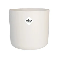 Vaso per piante rotondo Elho B.For Soft Ø 24,7 cm bianco