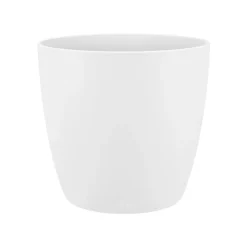 Vaso per piante rotondo Elho Brussels Ø 30 bianco