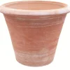 Vaso rotondo Lucca in terracotta 30 cm
