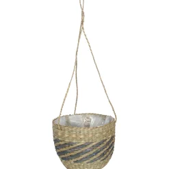 Vaso sospeso grigio naturale Ø 22 x 17 cm