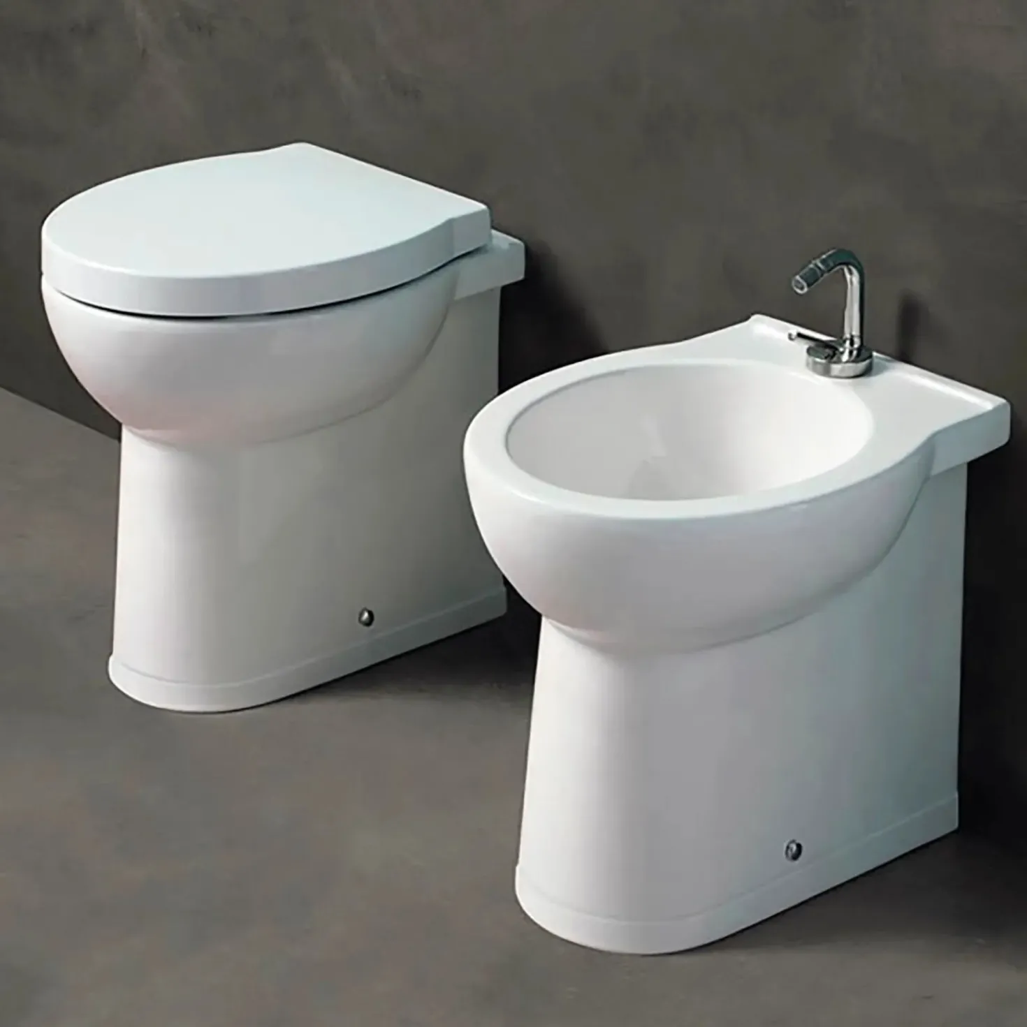 Vaso wc filo muro Nisida