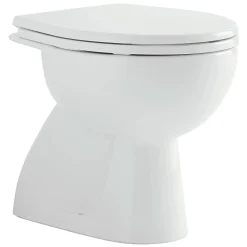 Vaso WC in ceramica Geberit Colibri a terra con scarico a pavimento