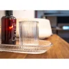 Vassoio in vetro Jewel ghiaccio