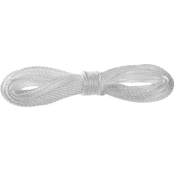 Vela ombreggiante triangolare 5x3,6x3,6 m avorio