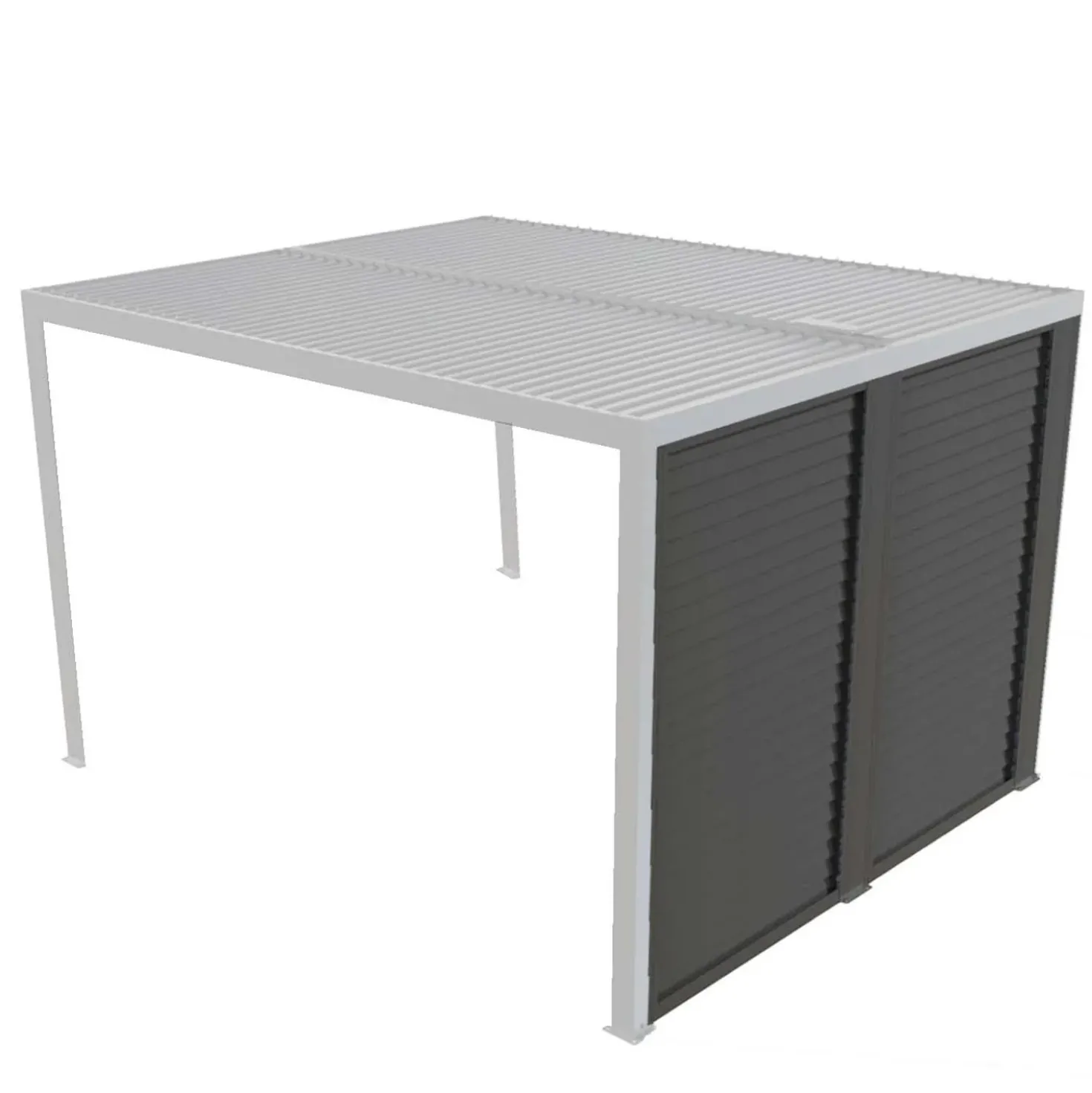 Veneziana in alluminio 300 cm per pergola 3630 e 2430
