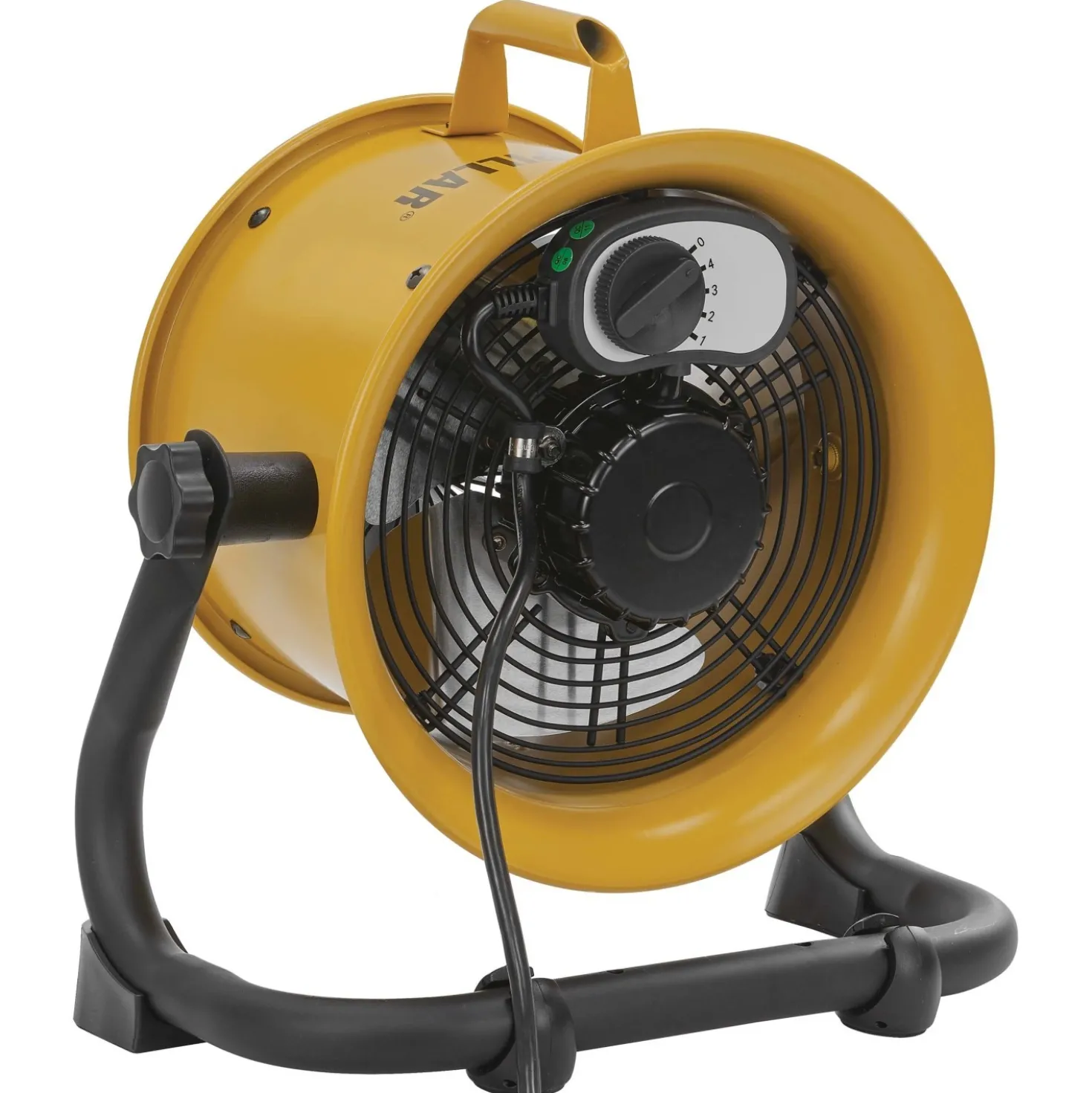 Ventilatore a pavimento potente ad alta velocità HVD-9AC tamburato Ø 23 cm
