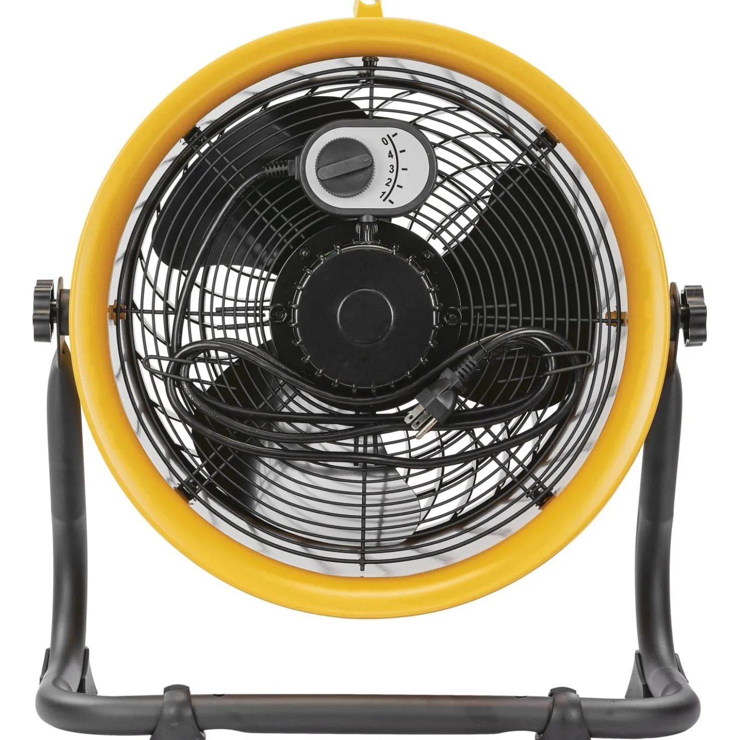 Ventilatore a pavimento potente ad alta velocità HVD-14AC tamburato Ø 35 cm