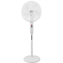 Ventilatore a piantana DCG 40 cm 3 Velocità con pannello solare Ø 40 cm H 120 cm