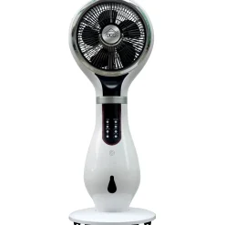 Ventilatore a piantana DCG 5 pale Ø 40 cm bianco