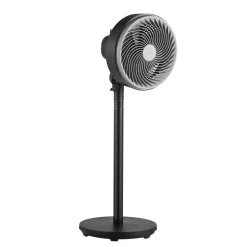 Ventilatore a piantana Midea 3 velocità 5 pale 33W nero