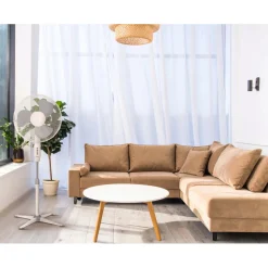 Ventilatore a piantana Syntesy P400 3 pale Ø 40 cm bianco