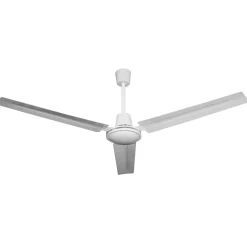Ventilatore a soffitto 3 pale Ø 145 cm bianco