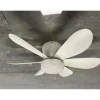 Ventilatore a soffitto 6 pale Ø 52 cm bianco