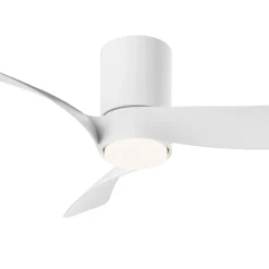 Ventilatore da soffitto con luce LED 20W Nemo ventilatore 24W bianco