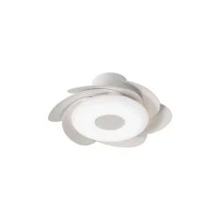 Ventilatore da soffitto con luce LED 24W Flower ventilatore 24W bianco