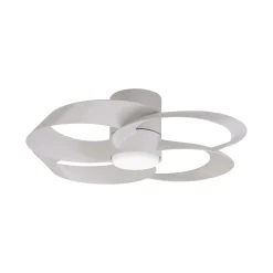 Ventilatore da soffitto con luce LED 24W Rose ventilatore 22W