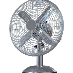 Ventilatore da tavolo 30 cm cromato