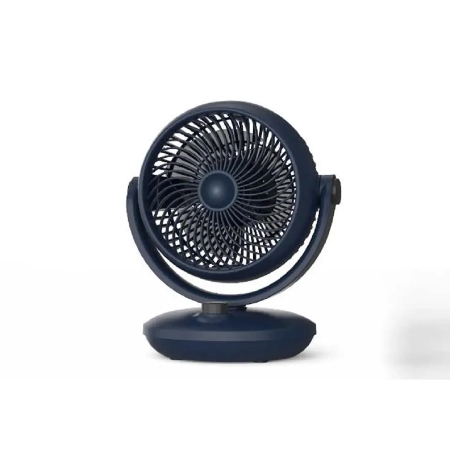 Ventilatore da tavolo 3 pale Ø 20 cm blu/nero