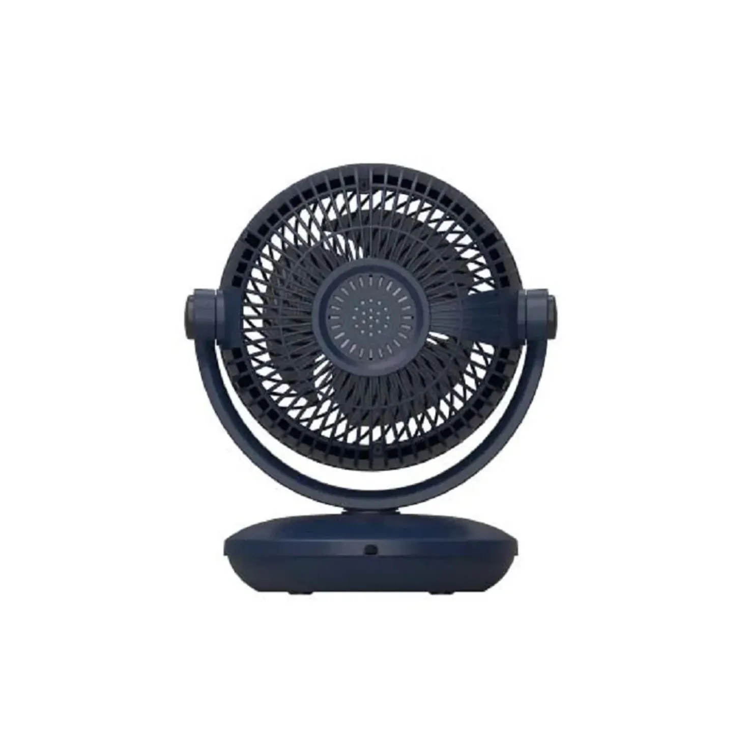 Ventilatore da tavolo 3 pale Ø 20 cm blu/nero