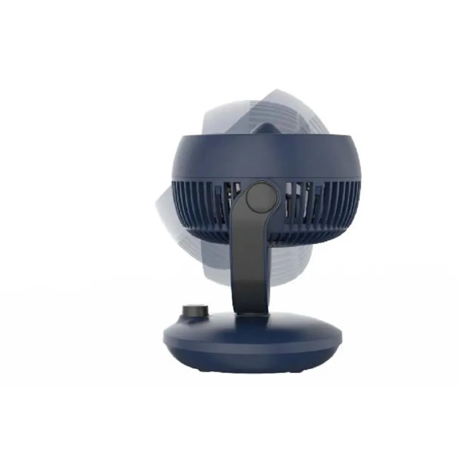 Ventilatore da tavolo 3 pale Ø 20 cm blu/nero
