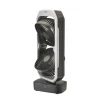 Ventilatore da tavolo Cordless USB due ventole 3 velocità 12W