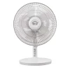 Ventilatore da tavolo DCG con 3 velocità con pannello solare Ø 30 cm