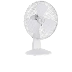 Ventilatore da tavolo Midea 3 velocità 3 pale 40W bianco