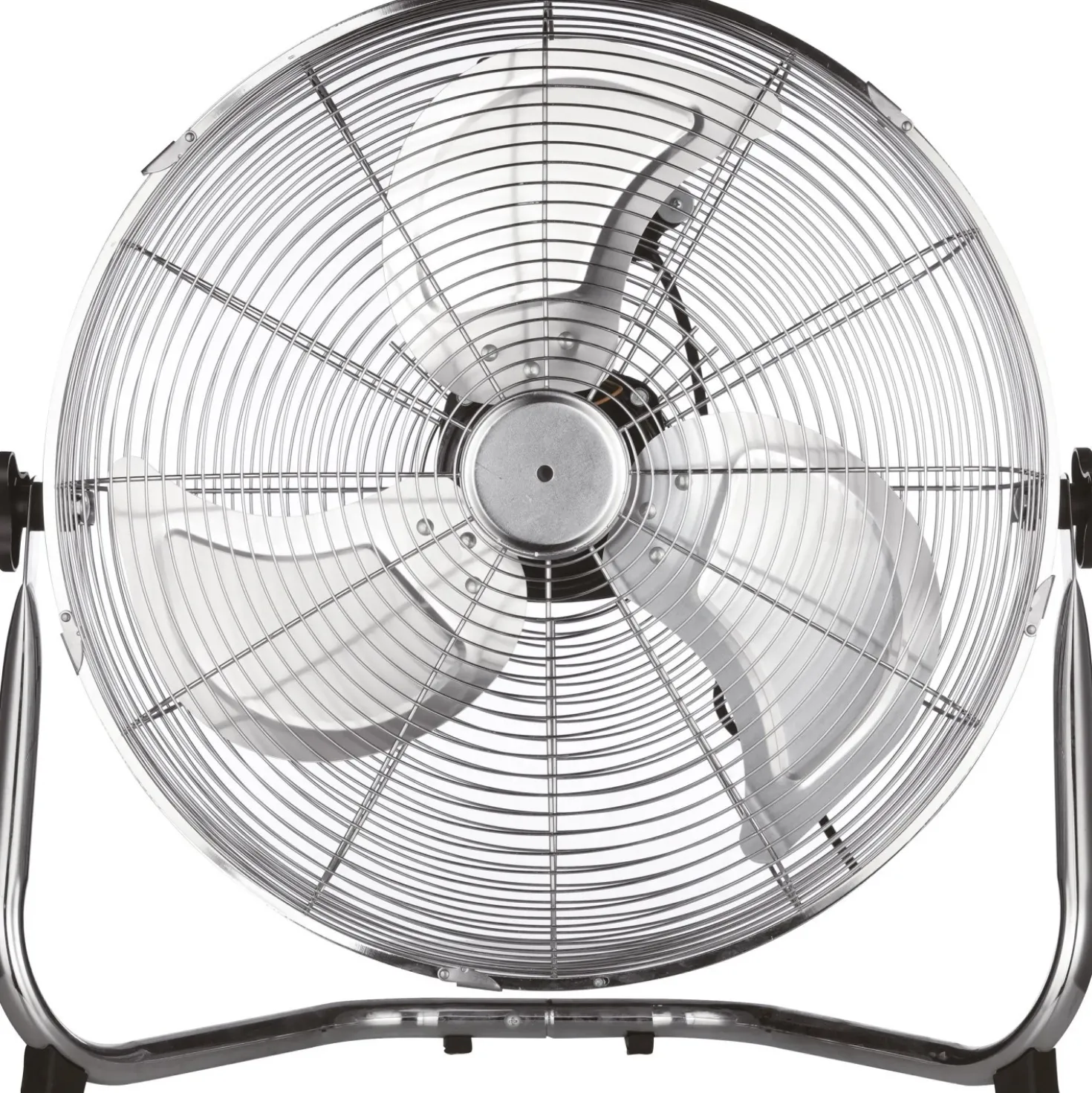 Ventilatore da terra 45 cm cromato