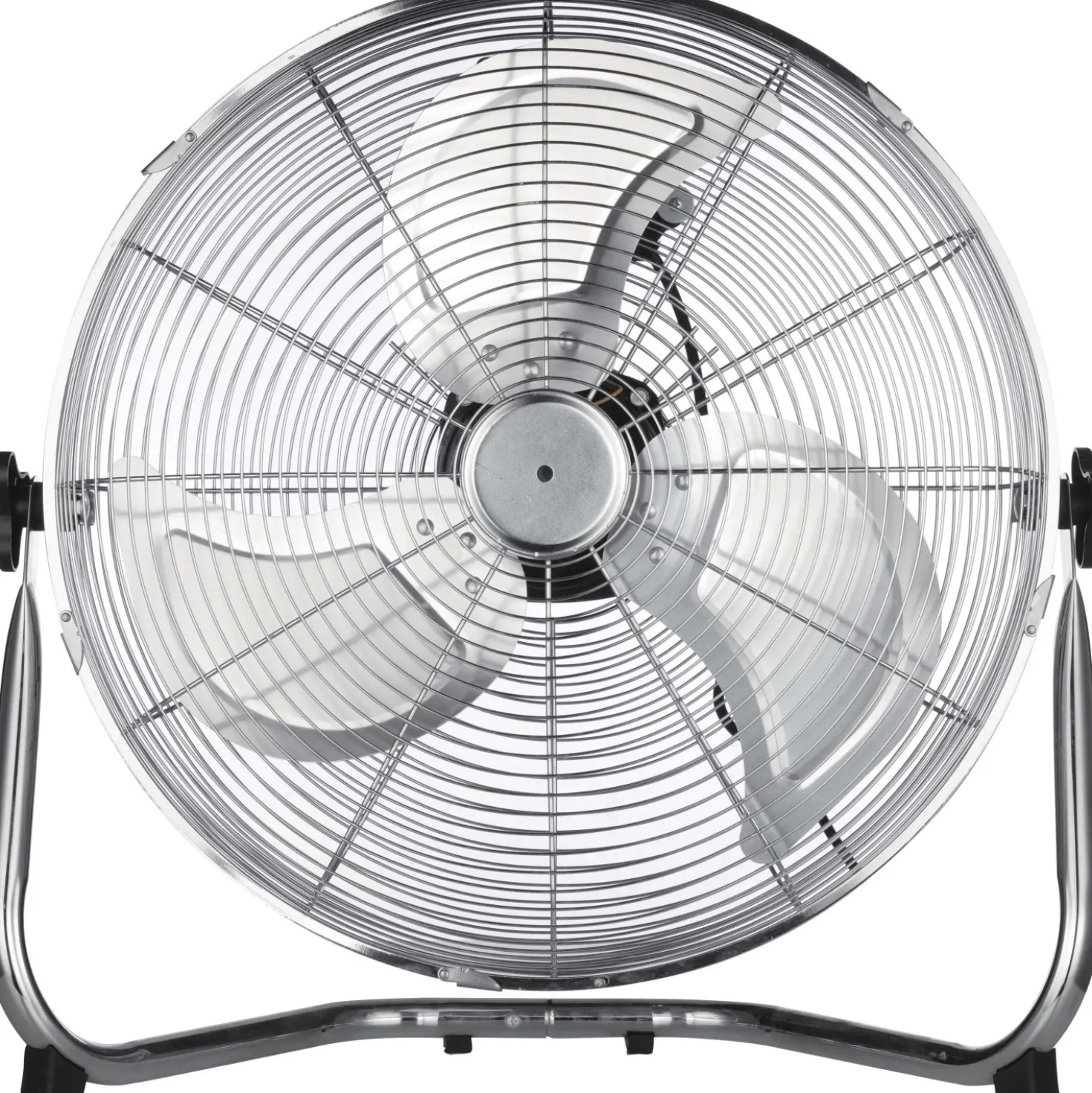 Ventilatore da terra 45 cm cromato