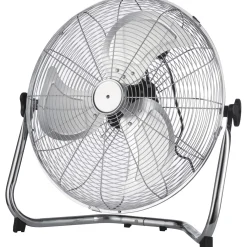 Ventilatore da terra 45 cm cromato