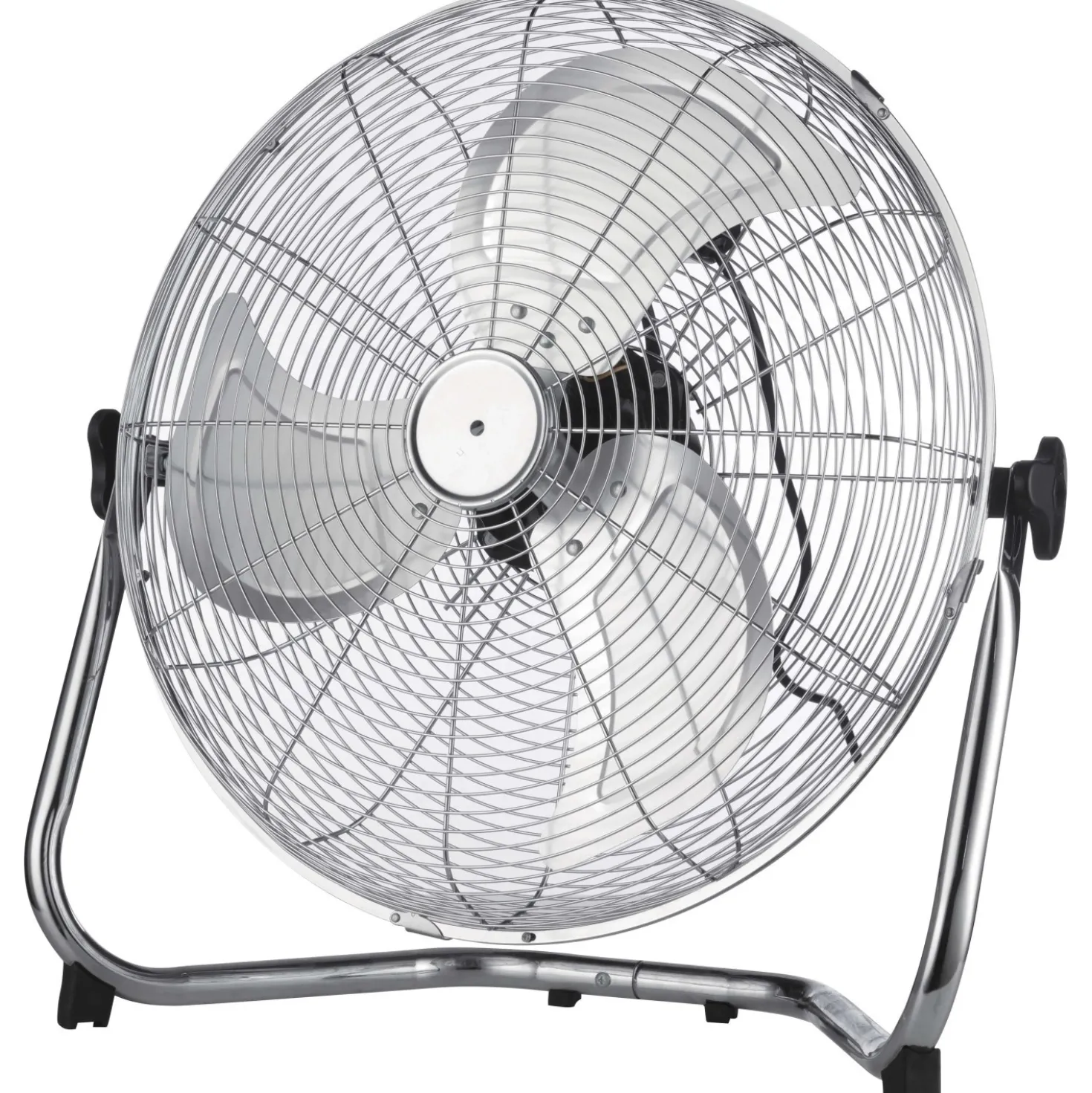 Ventilatore da terra 45 cm cromato