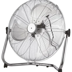 Ventilatore da terra 45 cm cromato