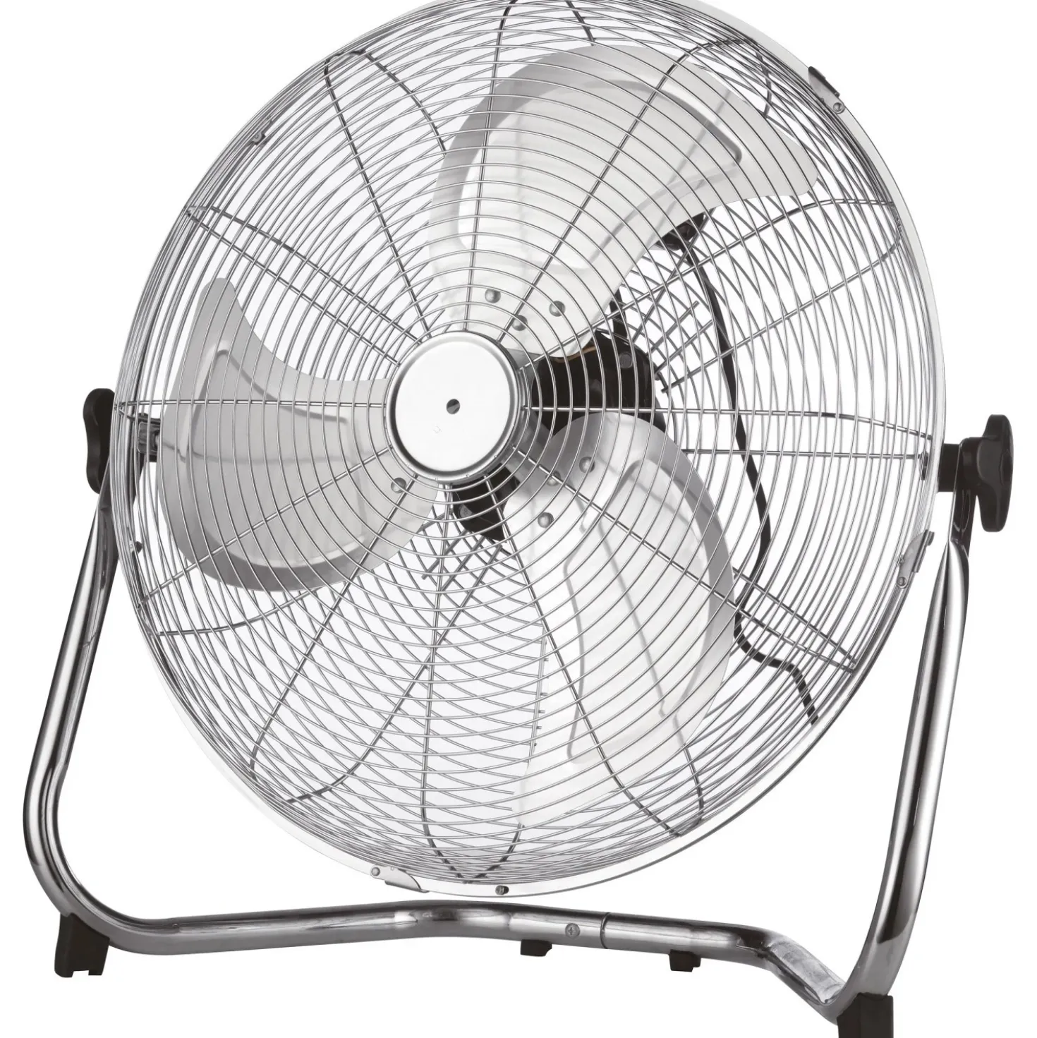 Ventilatore da terra 45 cm cromato