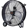 Ventilatore da terra 3 pale Ø 60 cm nero