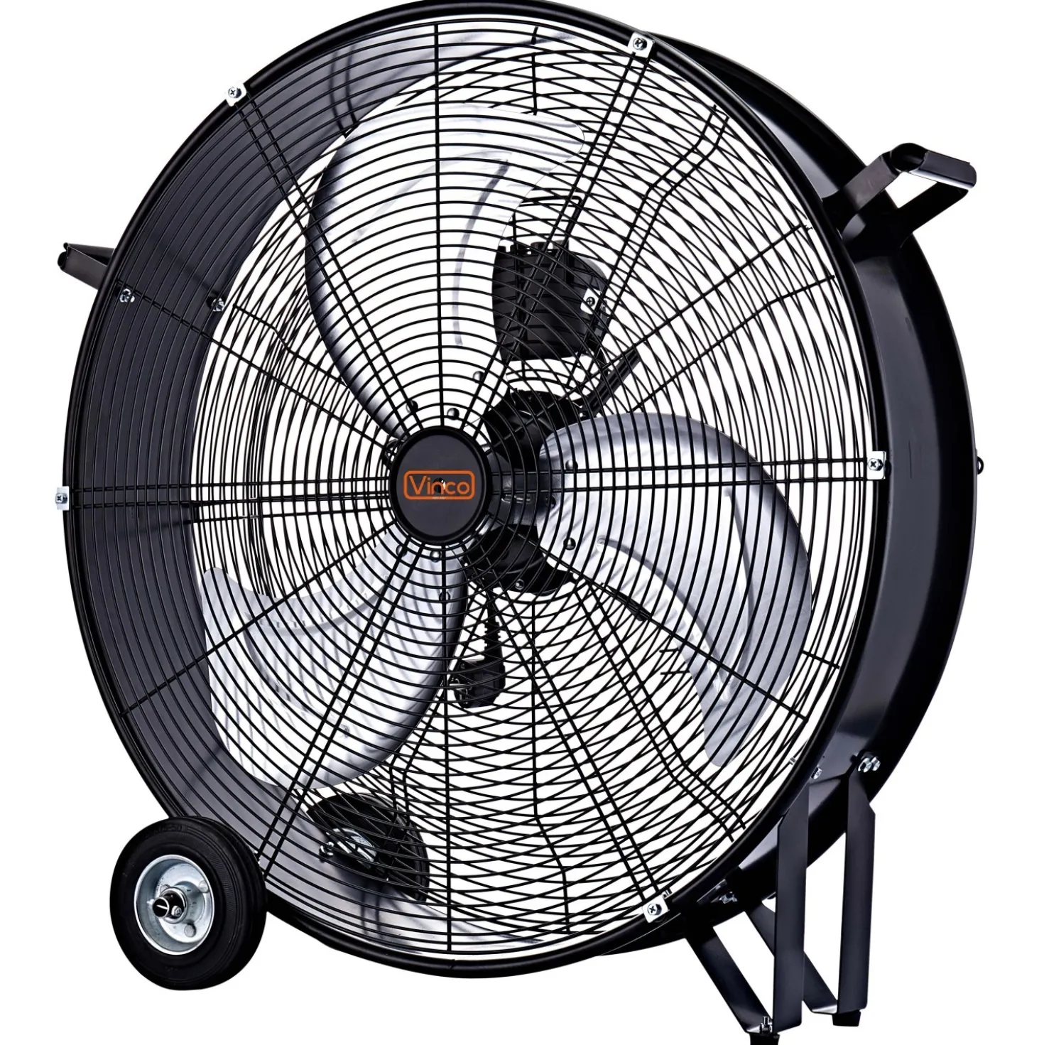 Ventilatore da terra 3 pale Ø 60 cm nero