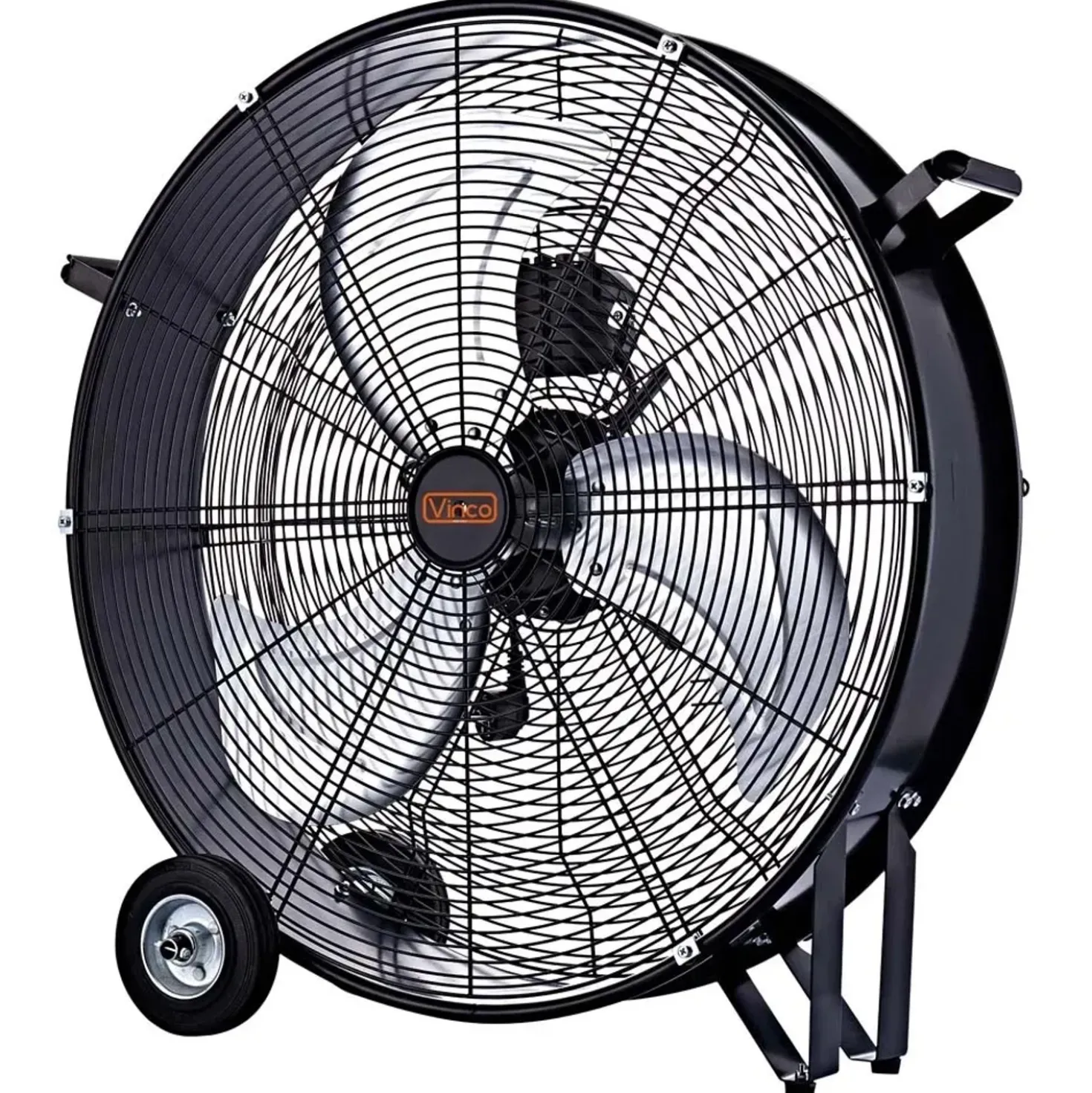 Ventilatore da terra 3 pale 75 cm nero