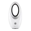 Ventilatore da terra Muna Bladeless senza pale bianco