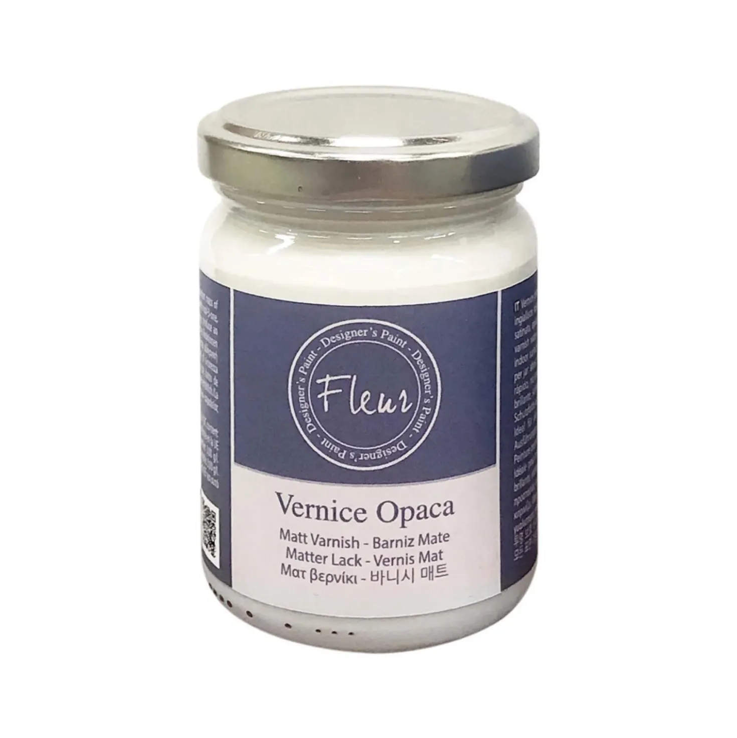 Vernice all`acqua Fleur V03 trasparente opaca 130 ml