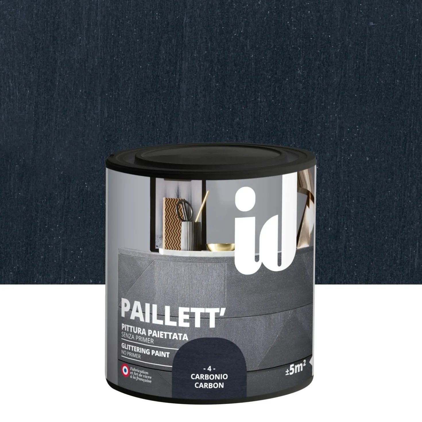 Vernice Paillett 500 ml carbone id