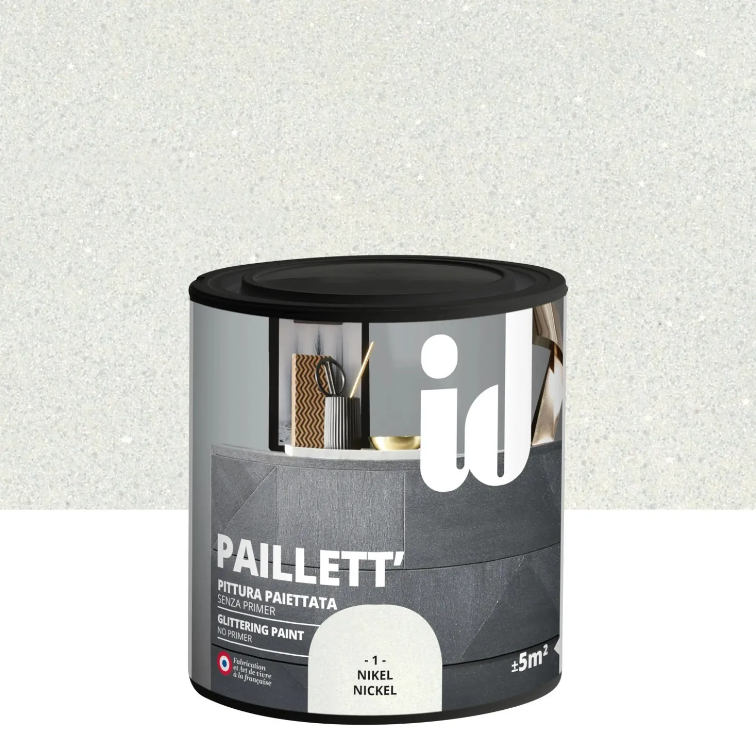 Vernice Paillett 500 ml nickel id