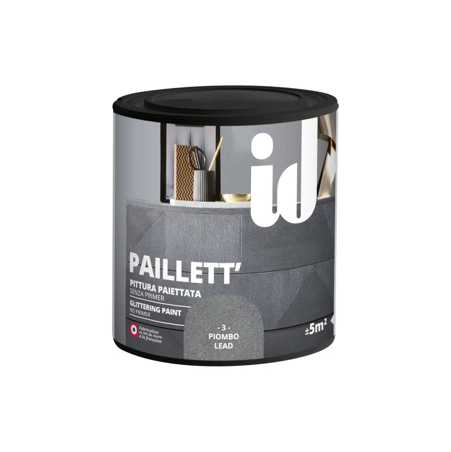 Vernice Paillett 500 ml piombo id